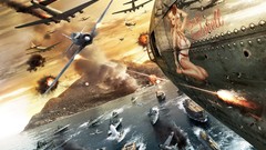 War Islands shooting bombs Pacific artwork video games 