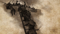 War shield spears arrows