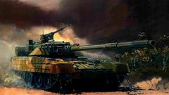 War tanks artwork