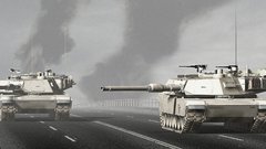 War tanks grayscale monochrome