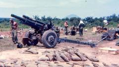 War Viet Nam artillery