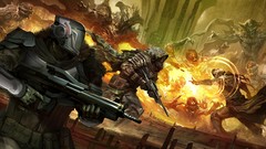 War weapons artwork video games futuristic