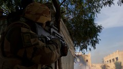 War weapons Guns Army fight soldiers French military Africa 