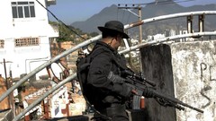 War weapons Guns police slum sniper Rio de Janeiro Brazil raid 
