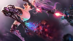 War woman goddess science fiction artwork fantasy art futuristic