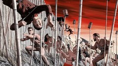 War woman Guns artist paintings Adventure Mort Kunstler