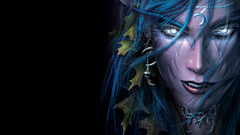 warcraft iii night elves video games video game art PC gaming