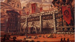 Warcraft world of warcraft horde orgrimmar artwork