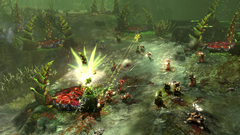 Warhammer battle screen shot