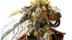 Warhammer weapons armor artwork
