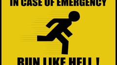 Warning hell funny Emergency
