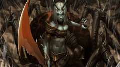 Warriors artwork fantasy art Sword girls