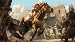 Warriors assassins creed assassins Altair Ibn La-Ahad artwork