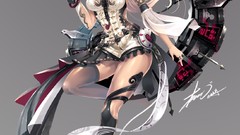 Warriors comics blondes anime girls artwork fantasy art soft 