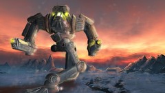 Warriors digital art mecha