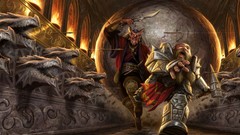 Warriors dwarfs fantasy art