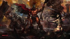 Warriors fantasy art