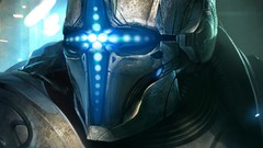 Warriors helmets science fiction futuristic