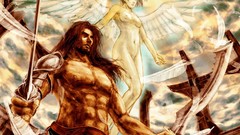 Warriors nude Swords angels