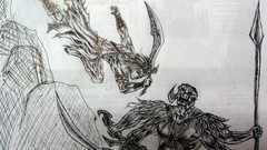 Warriors superheroes John Carter artwork