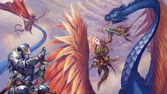 Warriors Swords artwork fantasy art