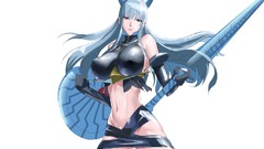 Warriors Swords valkyria chronicles Simple Background hentai 