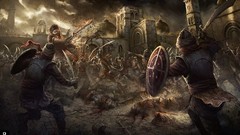 Wars Warriors rush Swords Castles