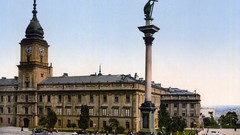 Warsaw Poland old photo architecture castle Castles buildings