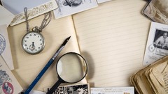 Watch Books vintage postcards Blank