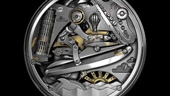 Watch metal Italy gears symbolism 3d jetski saxophones