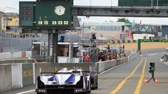 Watching rolex Le Mans racing cars Toyota TS030 Hybrid