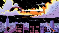 Watchmen clouds Aircraft cityscapes