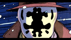 Watchmen comics Rorschach