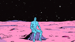 Watchmen dc comics Mars