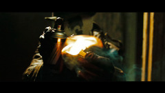 Watchmen fire Rorschach spraycan