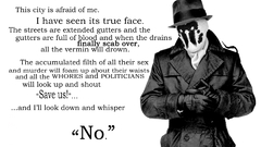 Watchmen Quotes Rorschach grayscale