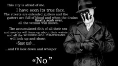Watchmen Quotes Rorschach Typography