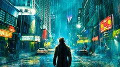 Watchmen rain Rorschach