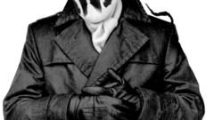 Watchmen Rorschach grayscale monochrome