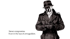 Watchmen Rorschach white background