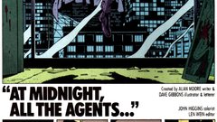 Watchmen Rorschach window City