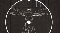 Watchmen superheroes Vitruvian Man