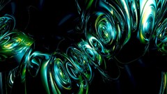 Water abstract black