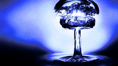 Water abstract nuclear explosions