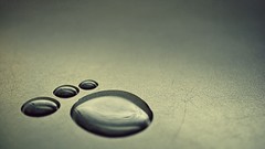 Water abstract water drops