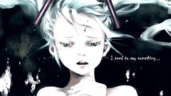 Water Anime long hair anime girls hatsune miku vocaloid 