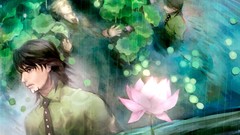 Water Anime Water Lilies barnaby brooks drowning anime boys 