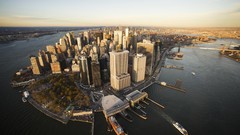 Water architecture buildings cities cityscapes new york city