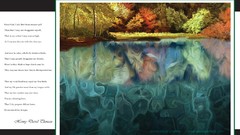 Water autumn abstract god reflections poem poetry ponds Henry 