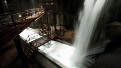 Water Batman railing Batman The Dark Knight Rises